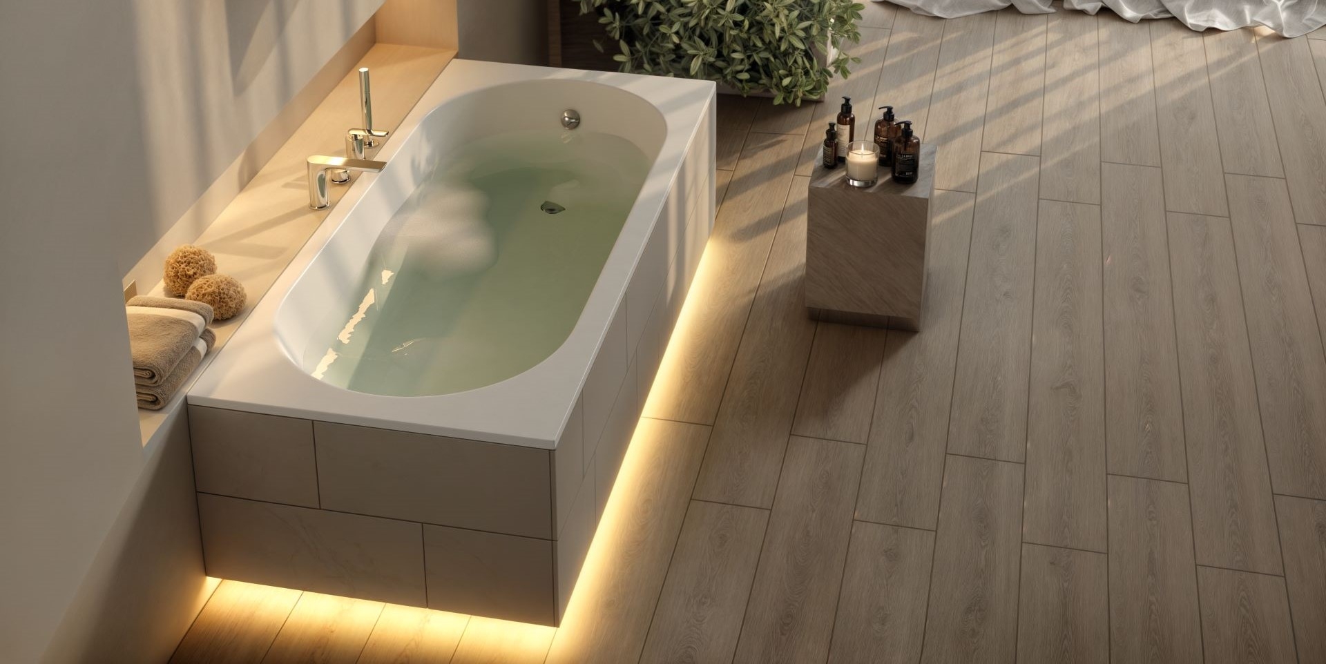 Schedline Solia wanna prostokątna 170x70 cm biała 3WST.S1P-17070