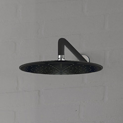 Kludi A-QA deszczownica 30 cm okrągła czarny mat/chrom 6433087-00 - Wysyłka w 24h