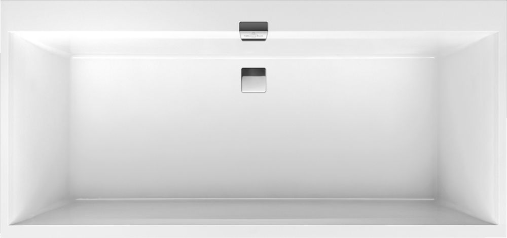 Villeroy & Boch Squaro Edge 12 wanna prostokątna z hydromasażem 160x75 cm Weiss Alpin UAP160SQE2A1V01