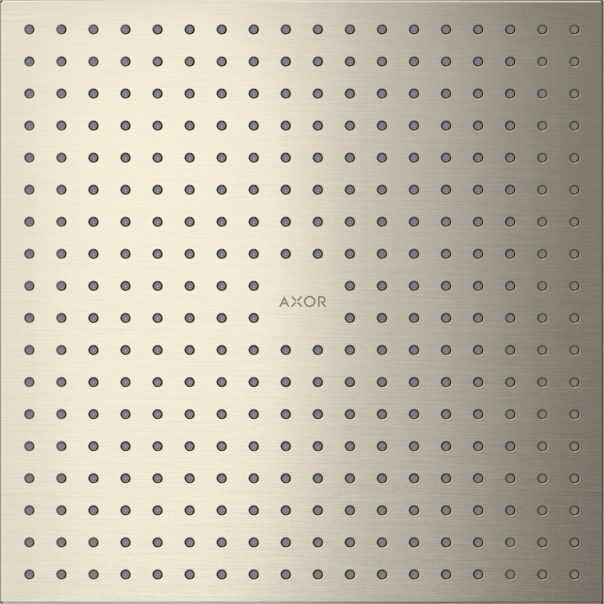 Axor ShowerSolutions deszczownica 30x30 cm kwadratowa nikiel szczotkowany 35317820