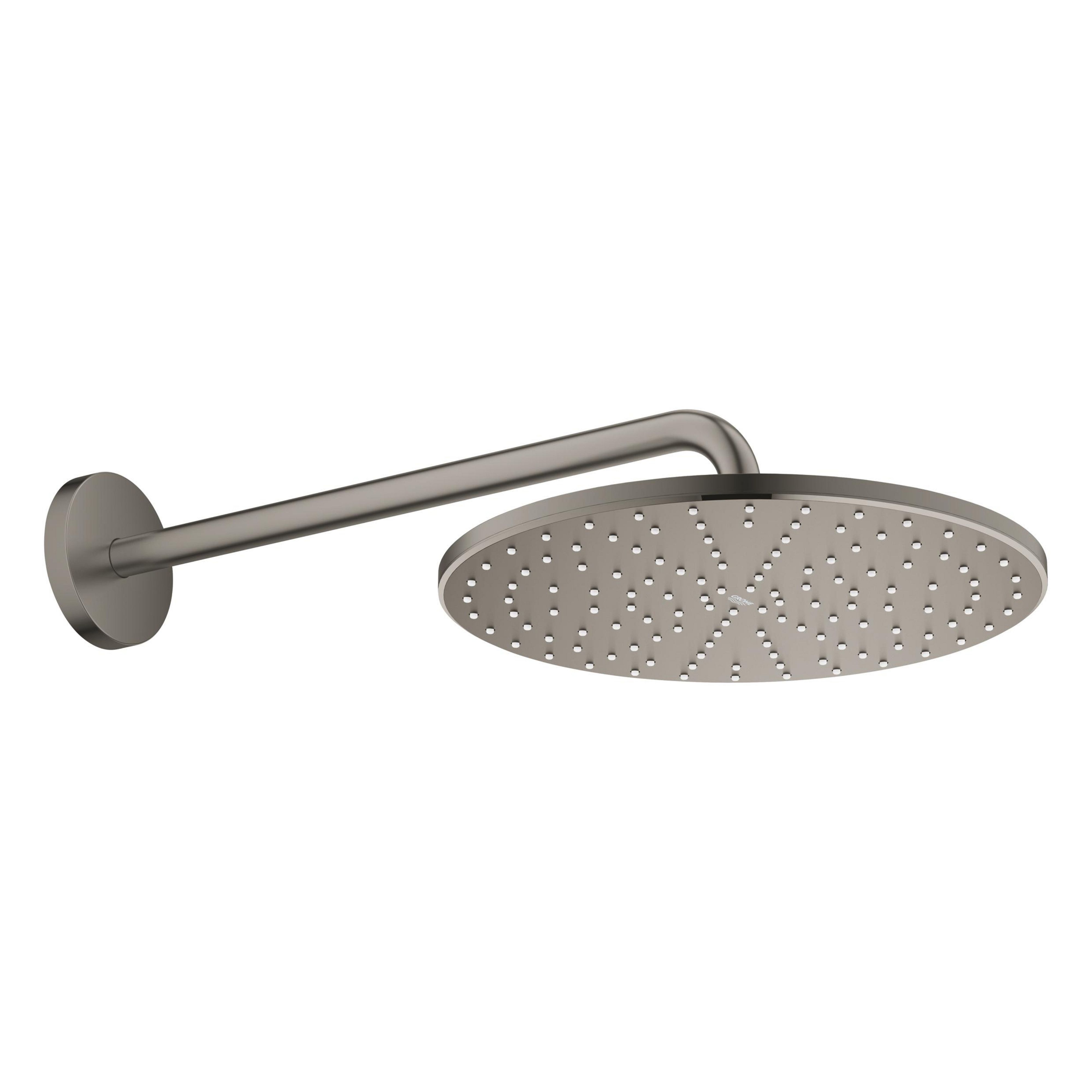 Grohe Rainshower deszczownica z ramieniem 31x31 cm okrągła Brushed Hard Graphite 26558AL0 - Wysyłka w 24h