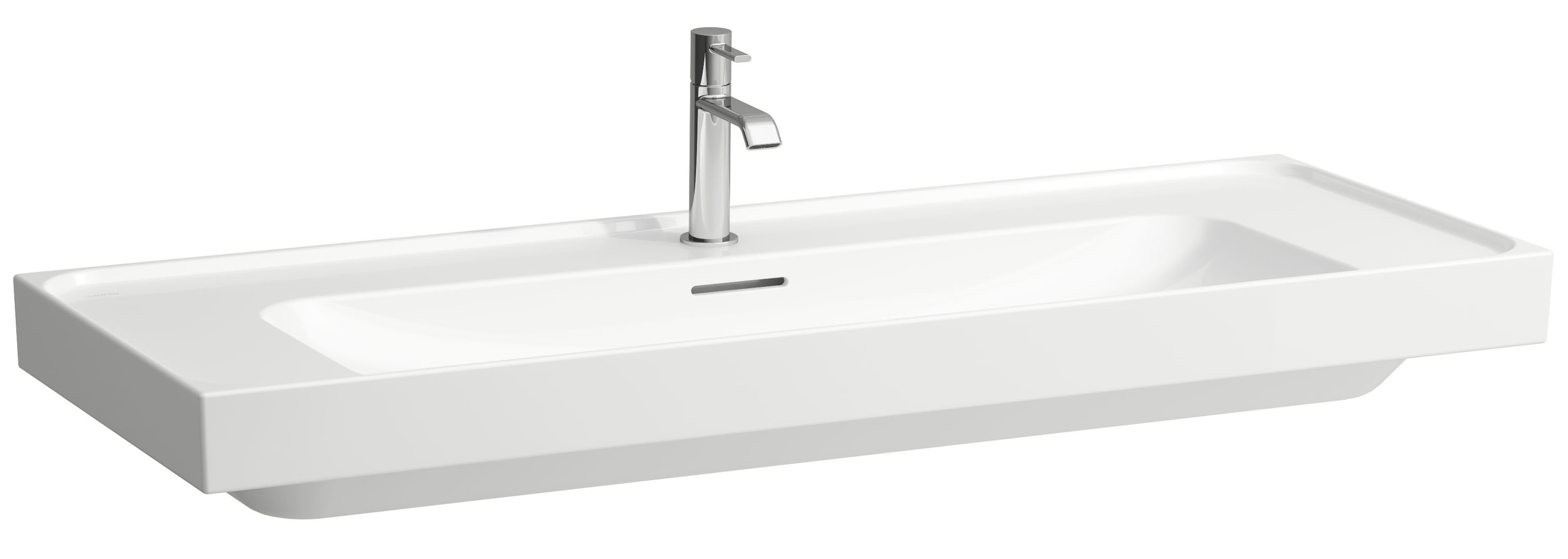 Laufen Meda umywalka 120x46 cm prostokątna ścienna-meblowa biała H8141110001071