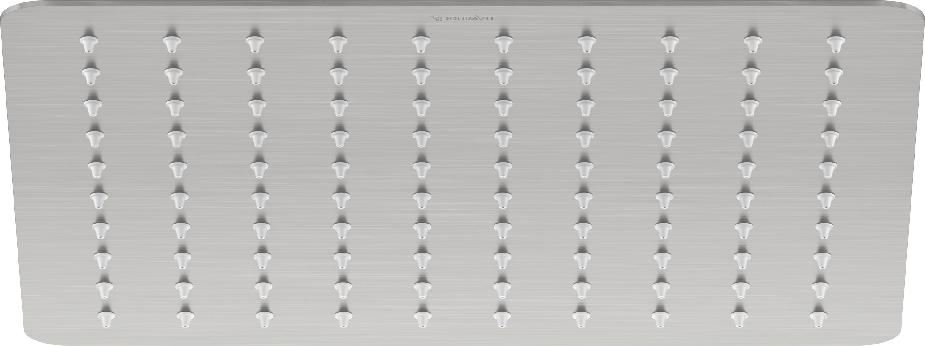 Duravit deszczownica 30 cm kwadratowa stal nierdzewna szczotkowana UV0660031070