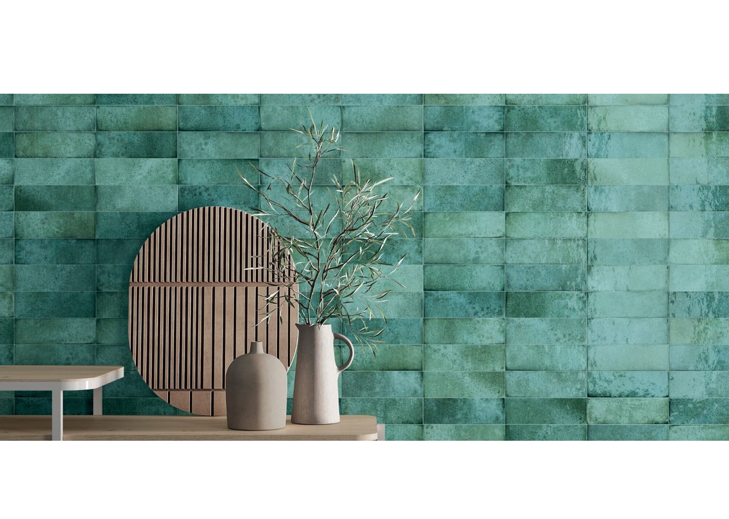 Peronda Harmony płytka ścienna 20x6,5 cm zielona