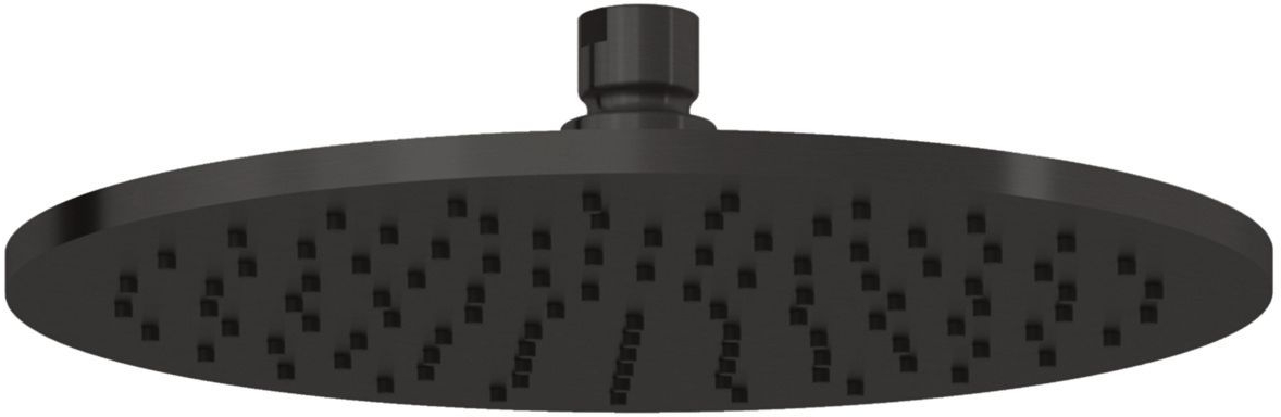 Kludi A-QA deszczownica 25x25 cm okrągła czarny szczotkowany 64325N2-00 - Wysyłka w 24h