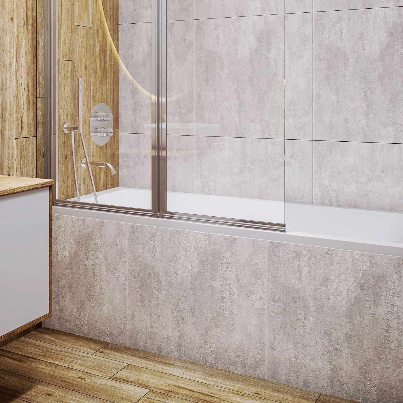 Oltens Langfoss wanna prostokątna 150x70 cm biała 10002000 - Wysyłka w 24h