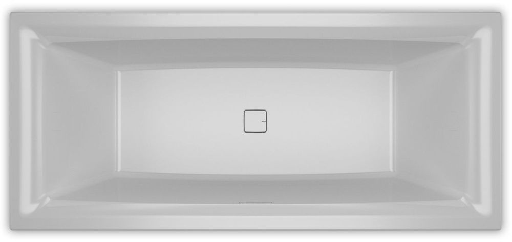 Riho Still Square wanna prostokątna 170x75 cm Riho Fall biały połysk/chrom B100032005