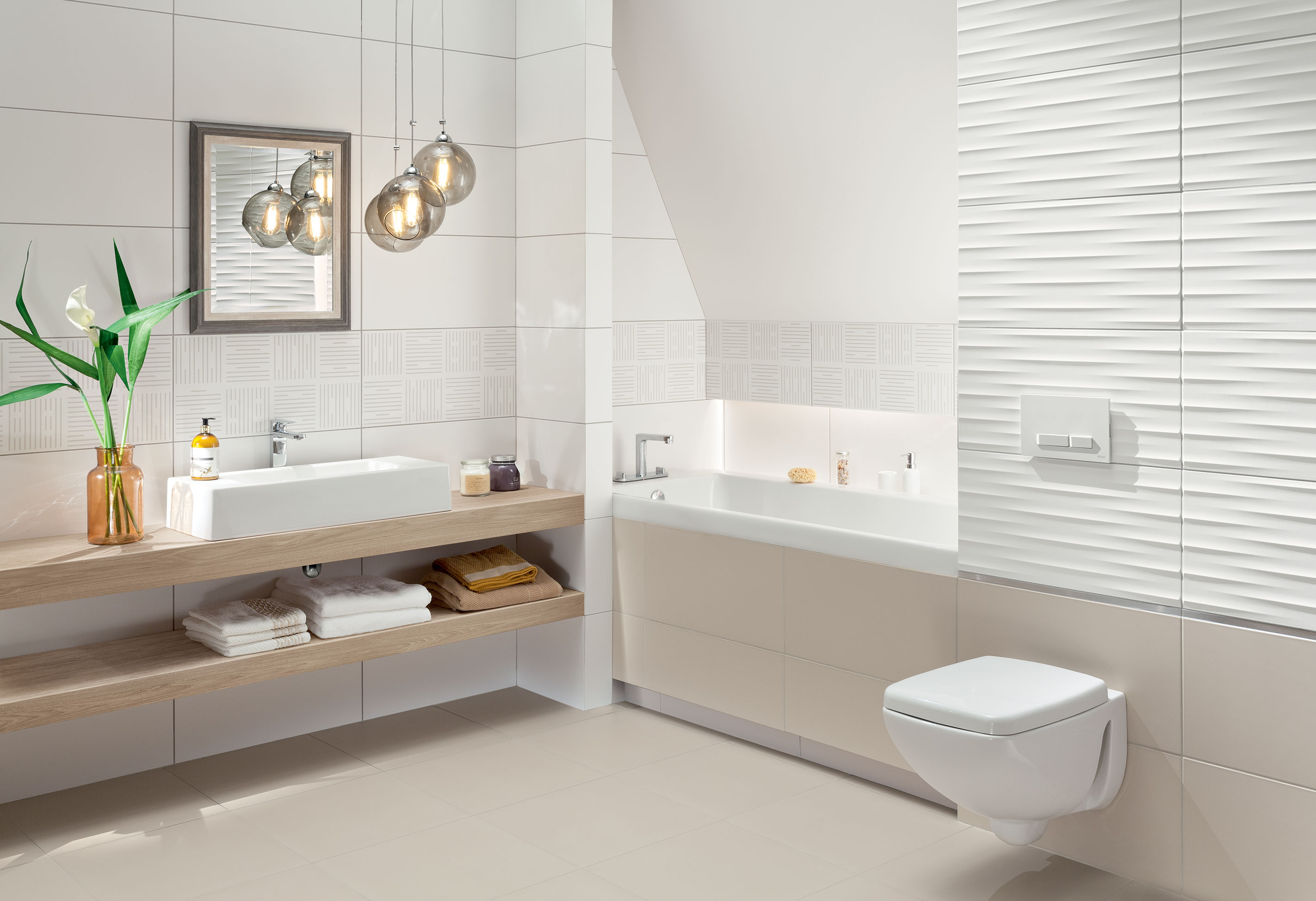 Domino Burano płytka ścienna 60,8x30,8 cm beżowa