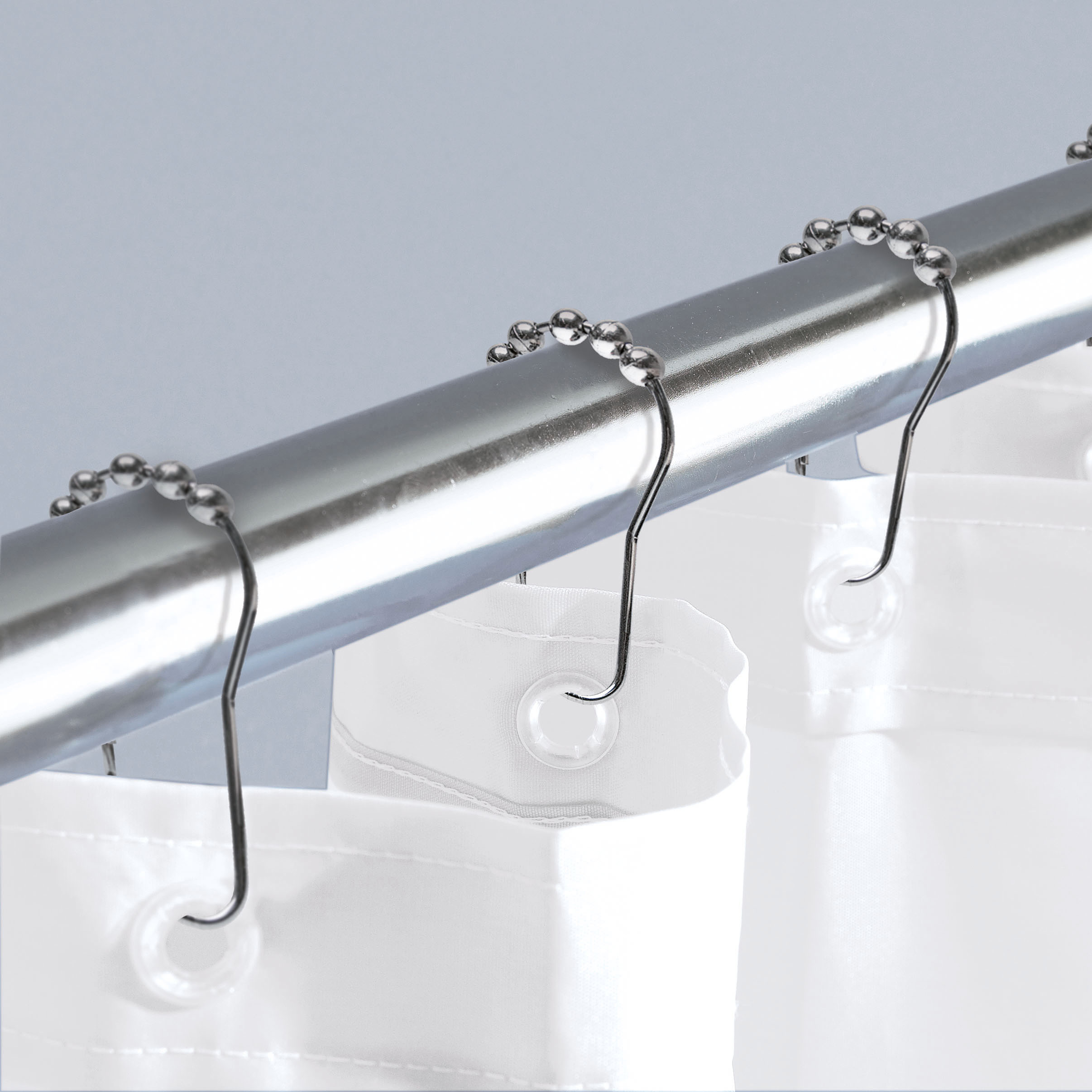 Kleine Wolke Boccia kółka zasłon prysznicowych 12 szt chrom 3332117000 - Wysyłka w 24h