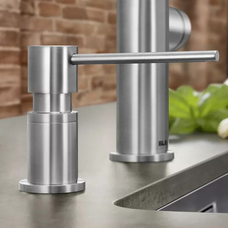 Blanco Lato dozownik do płynu 300 ml blatowy UltraResist stal 525809 - Wysyłka w 24h