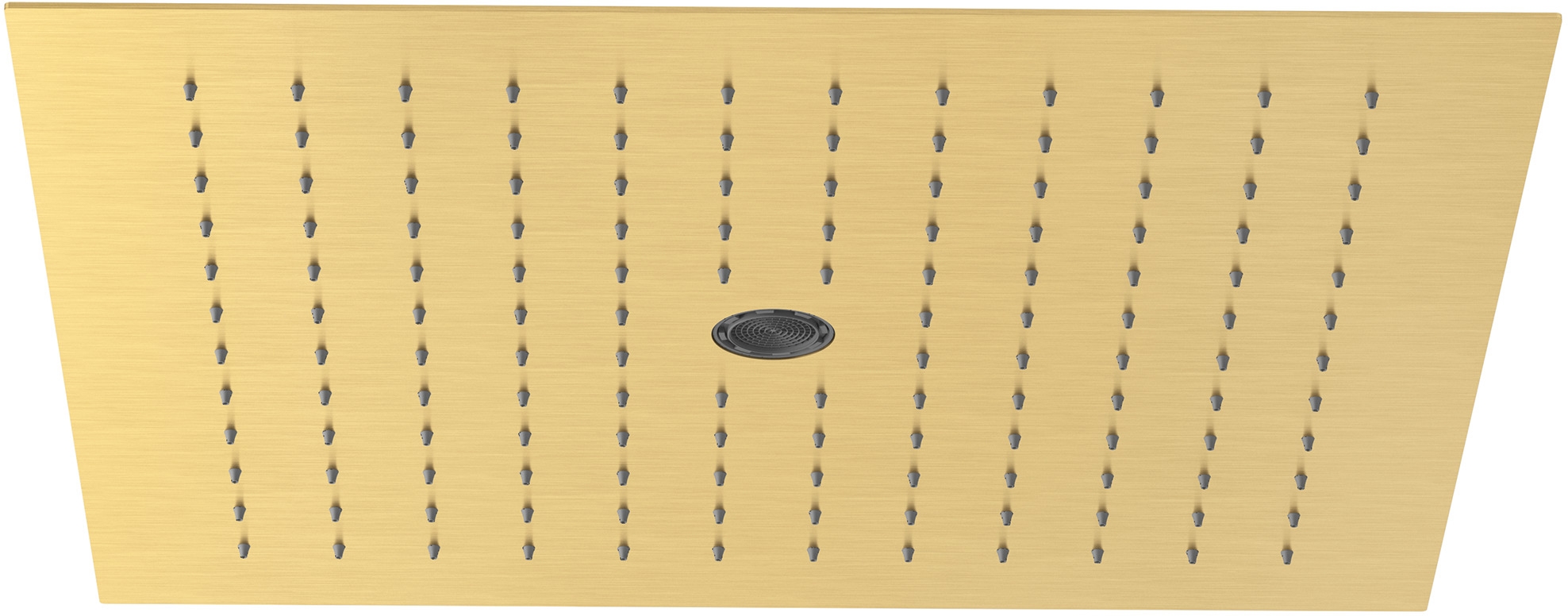 Kludi Asana deszczownica 44x44 cm kwadratowa złoty szczotkowany 69420N0-00