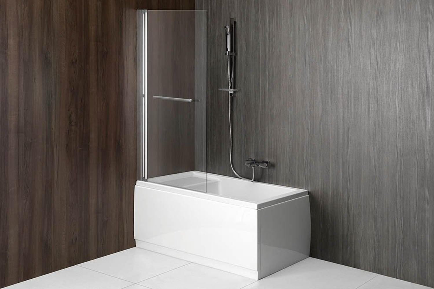 Polysan Jazz wanna prostokątna 120x75 cm biała 72913