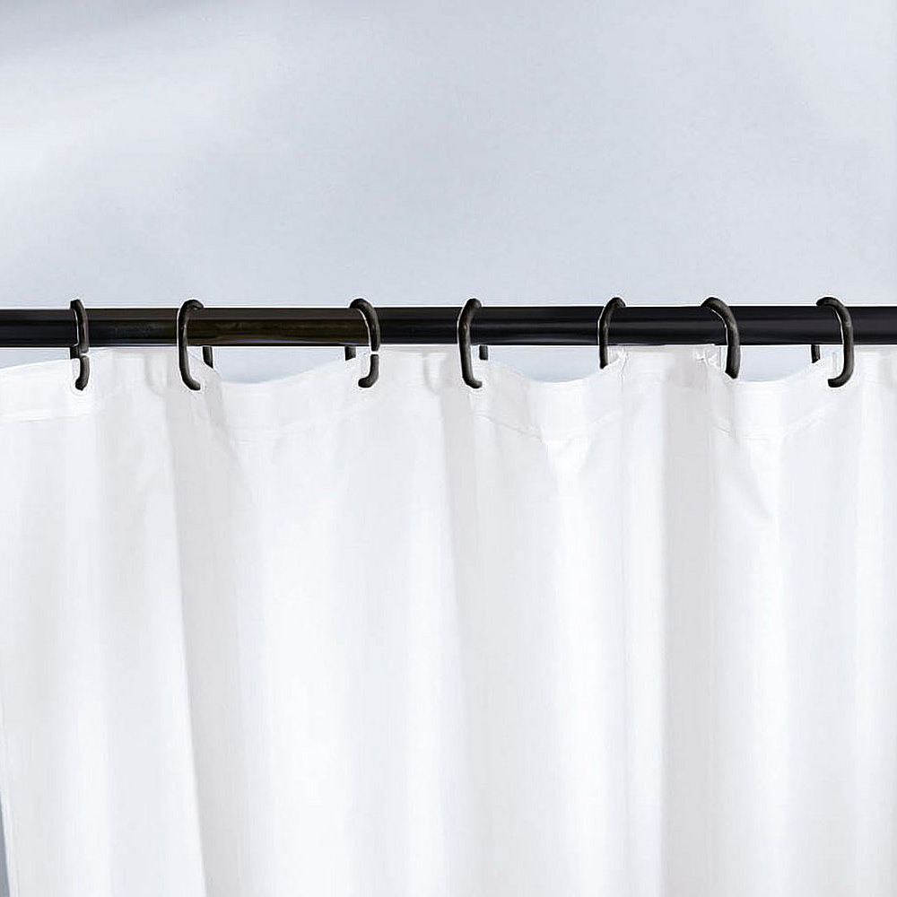 Kleine Wolke DV-Ringe kółka zasłon prysznicowych 12 szt czarny 0268926000 - Wysyłka w 24h