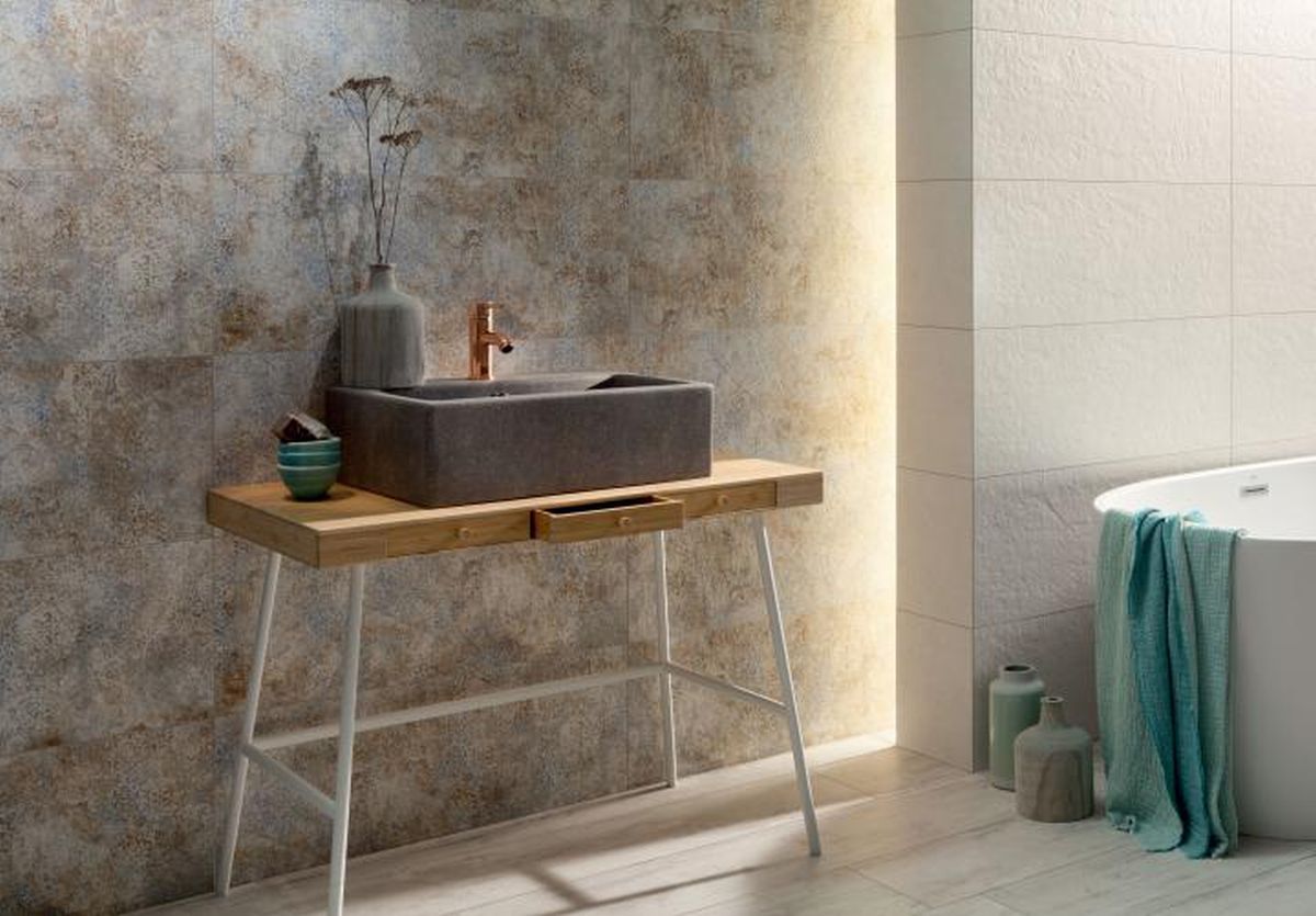 Tubądzin Interval carpet płytka ścienna 89,8x32,8 cm