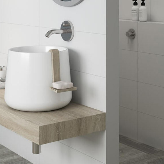 Paradyż Neve płytka ścienna 29,8x89,8 cm biały mat