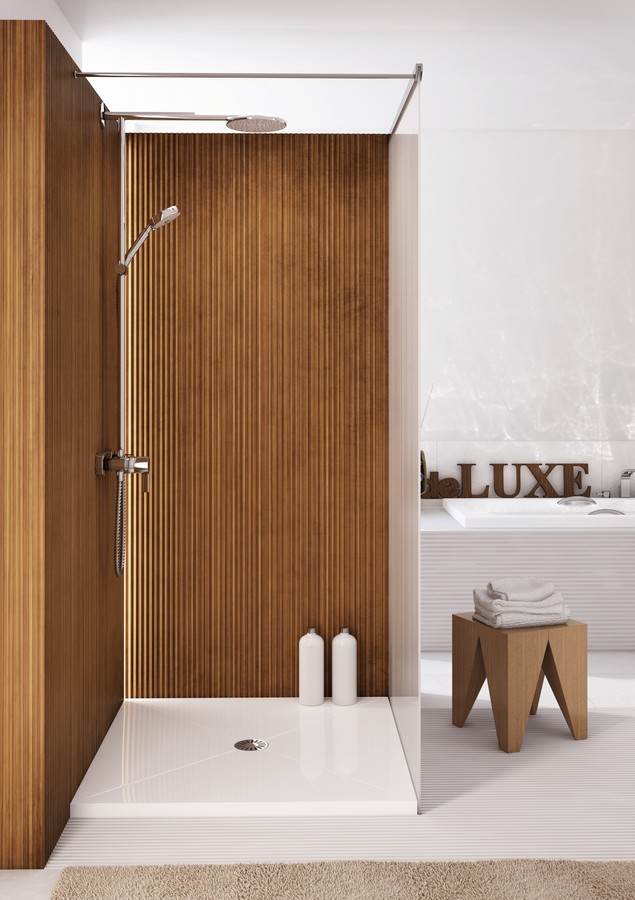 Schedpol De Luxe brodzik 90x90 cm kwadratowy Stonicryl biały 3.040