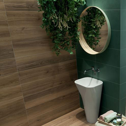 Tubądzin Touch green płytka ścienna 29,8x59,8 cm