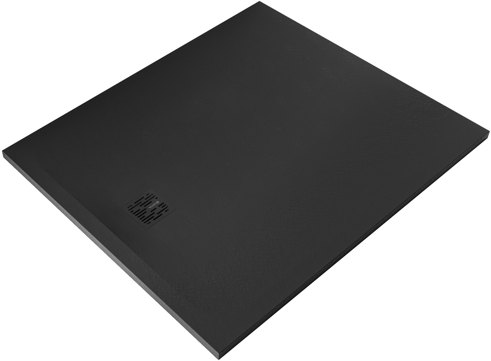 Kludi Terra brodzik prostokątny 120x100 cm czarny mat 08DW1739