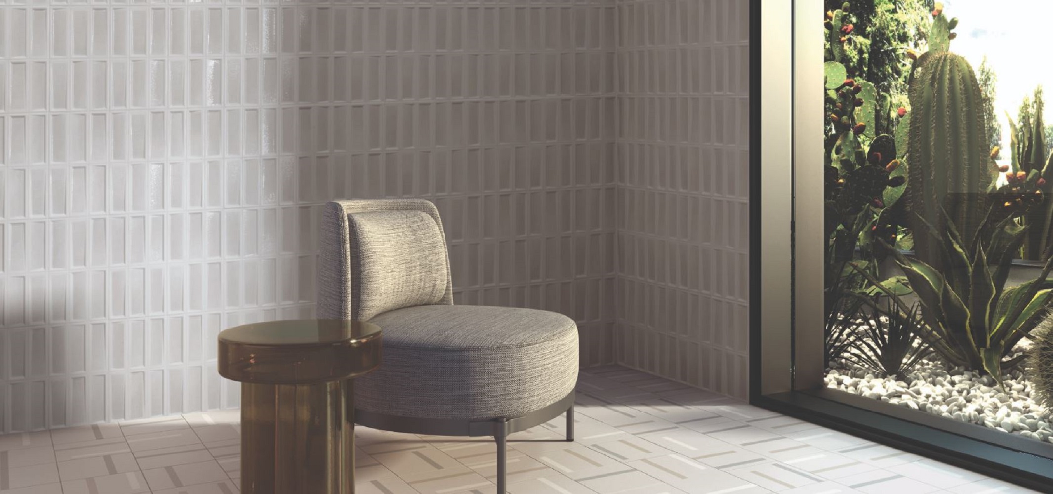 Peronda Harmony Levels White płytka ścienna 40x20 cm