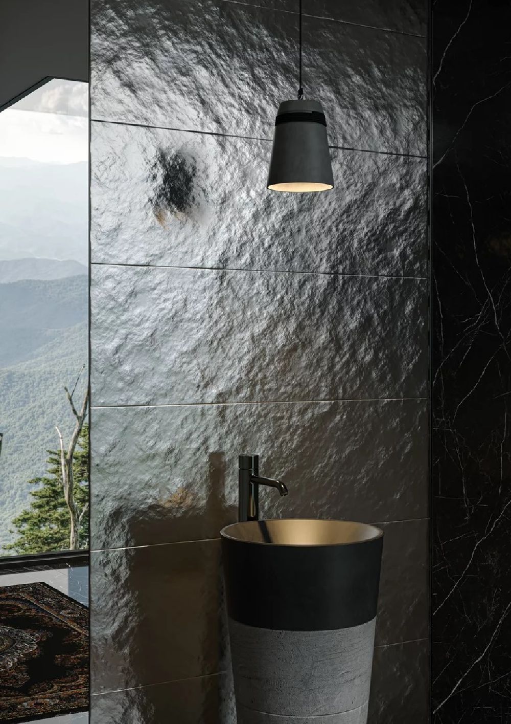 Paradyż Sleeping Beauty płytka ścienna 119,8x39,8 cm srebrna