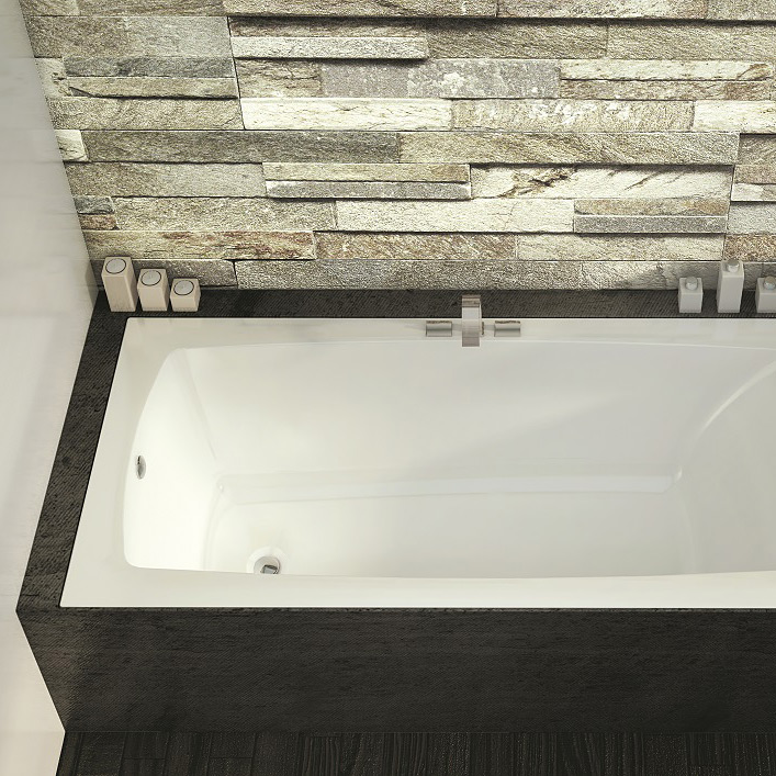 Hoesch Largo wanna prostokątna 170x90 cm do zabudowy biała 3709.010