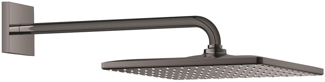 Grohe Rainshower Mono 310 Cube deszczownica kwadratowa z ramieniem ściennym hard graphite 26564A00
