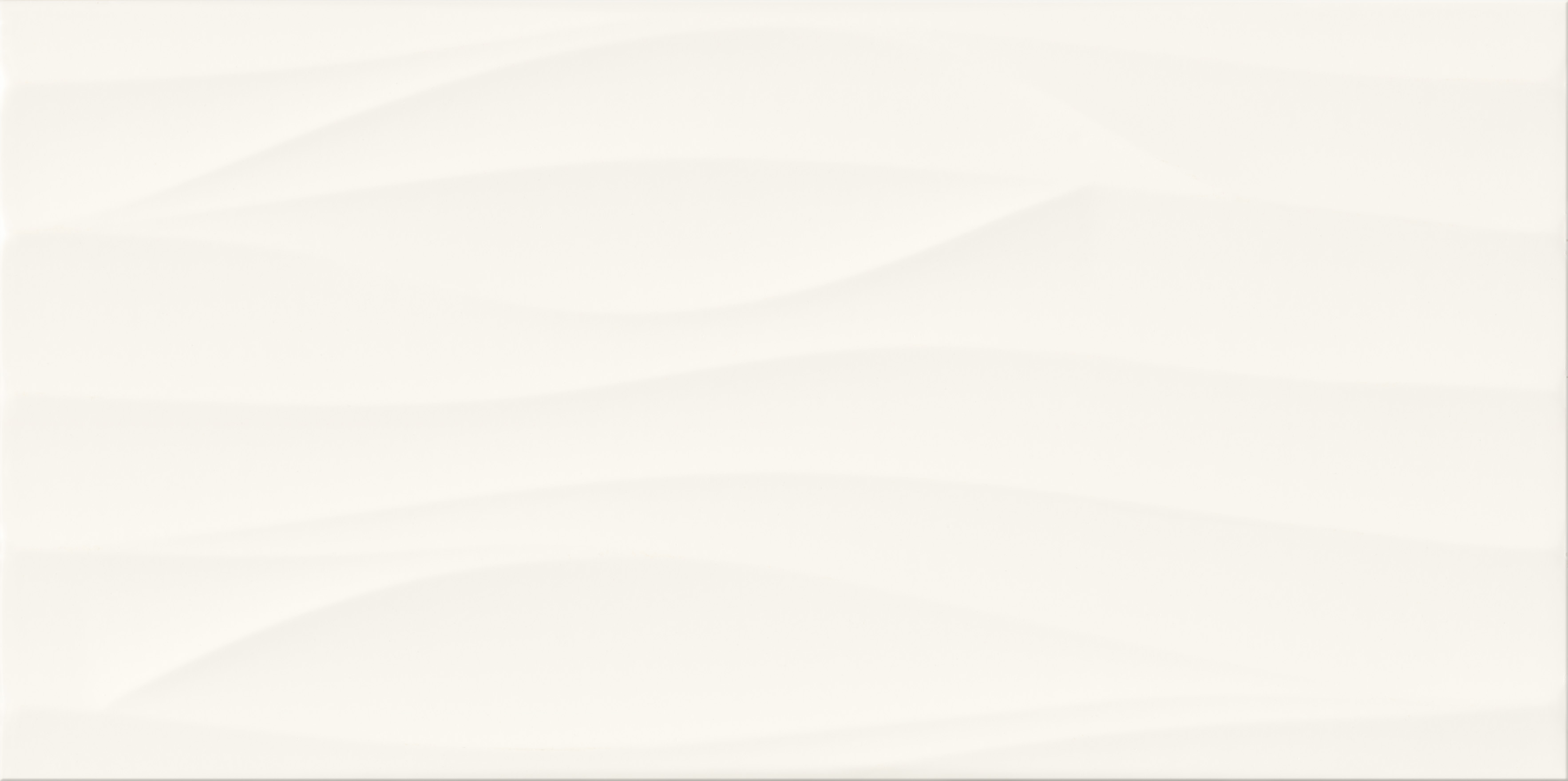 Cersanit Touch Me PS800 white satin wave structure płytka ścienna 29,8x59,8 cm STR biały satynowy