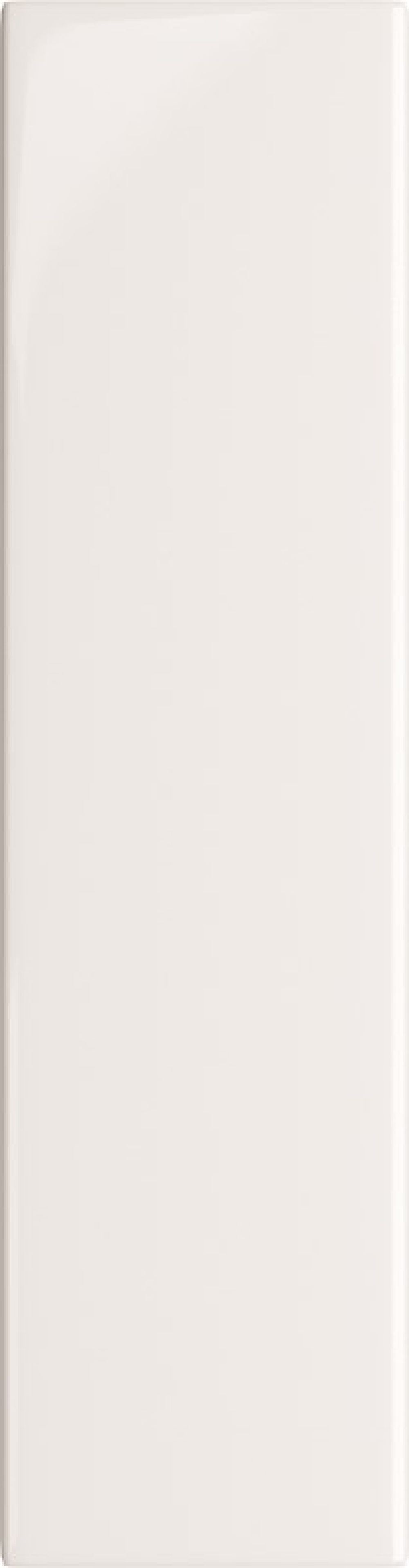 Tubądzin Masovia płytka ścienna 29,8x7,8 cm biały poler