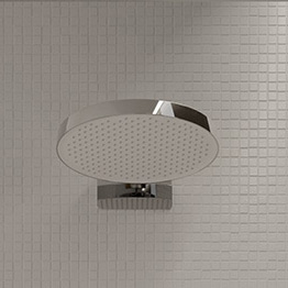 Oltens Regna deszczownica 32x32 cm okrągła chrom 37009100 - Wysyłka w 24h