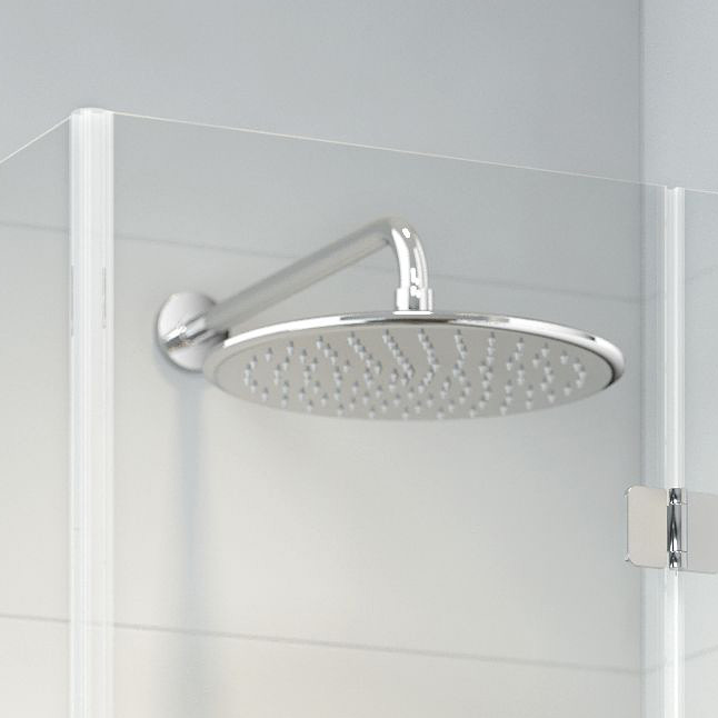 Oltens Sondera deszczownica 30x30 cm okrągła chrom 37002100 - Wysyłka w 24h