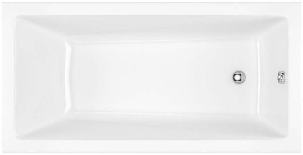 Excellent Wave Slim wanna prostokątna 130x70 cm biała WAEX.WAV13WHS
