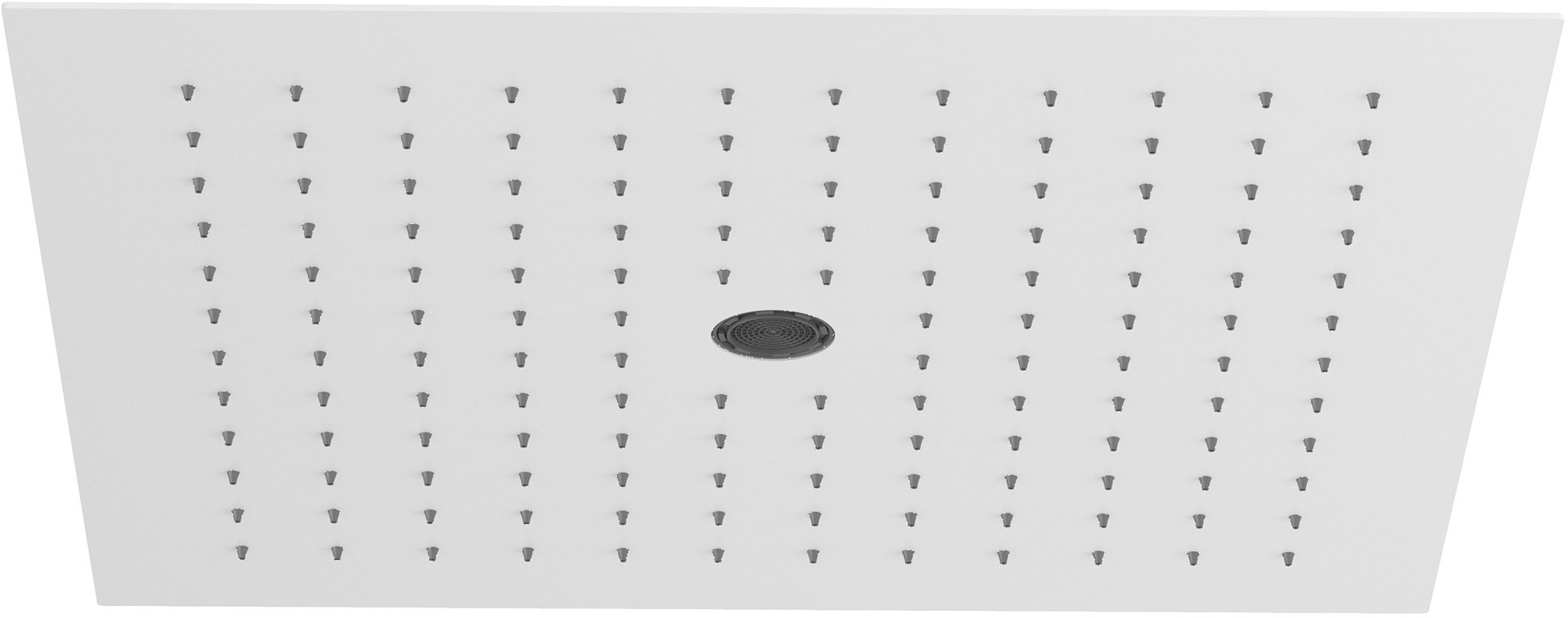 Kludi Asana deszczownica 44x44 cm kwadratowa biały mat 6942053-00