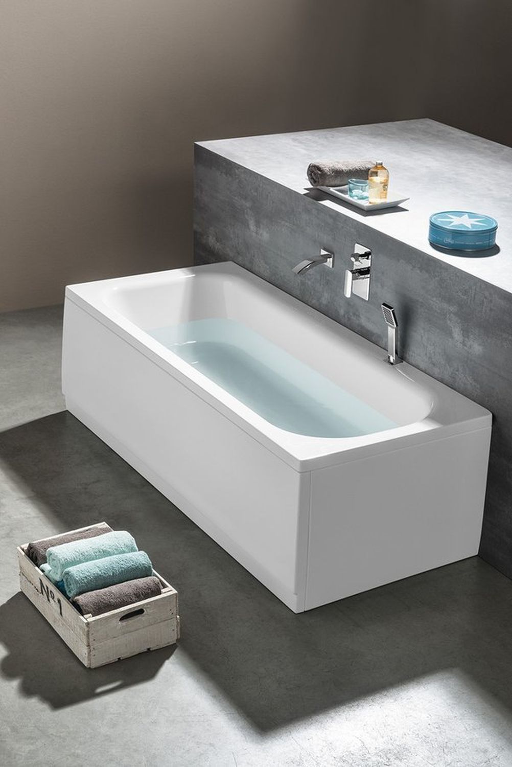 Polysan Laura wanna prostokątna 160x70 cm biała 24611