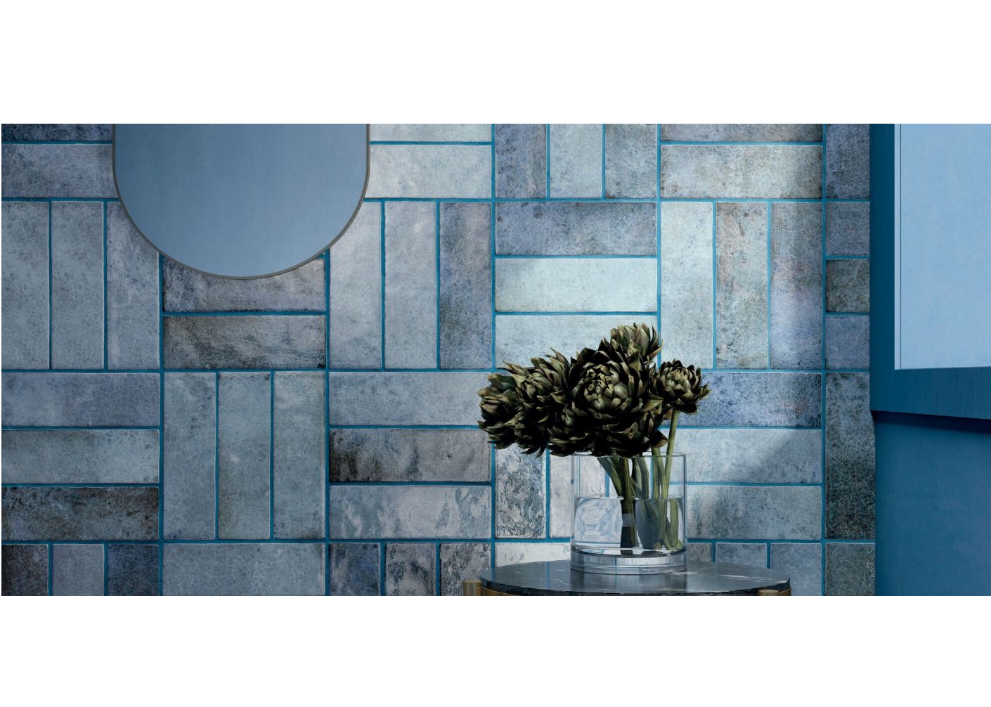 Peronda Harmony płytka ścienna 20x6,5 cm niebieska