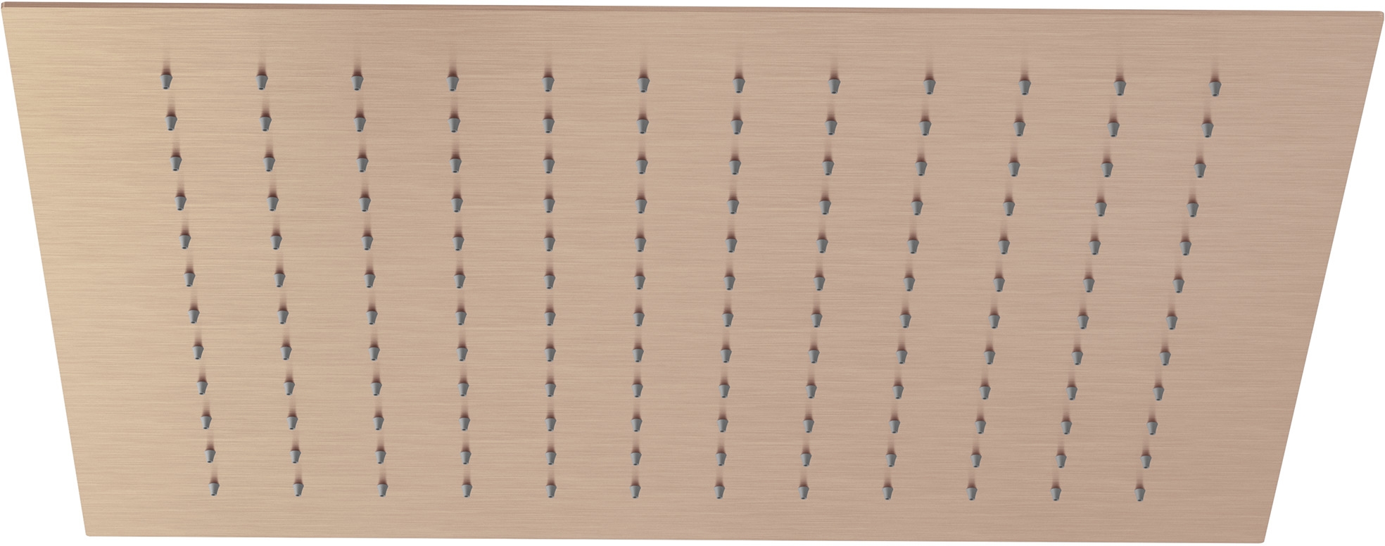 Kludi Asana deszczownica 44x44 cm kwadratowa brązowy szczotkowany 69410N1-00