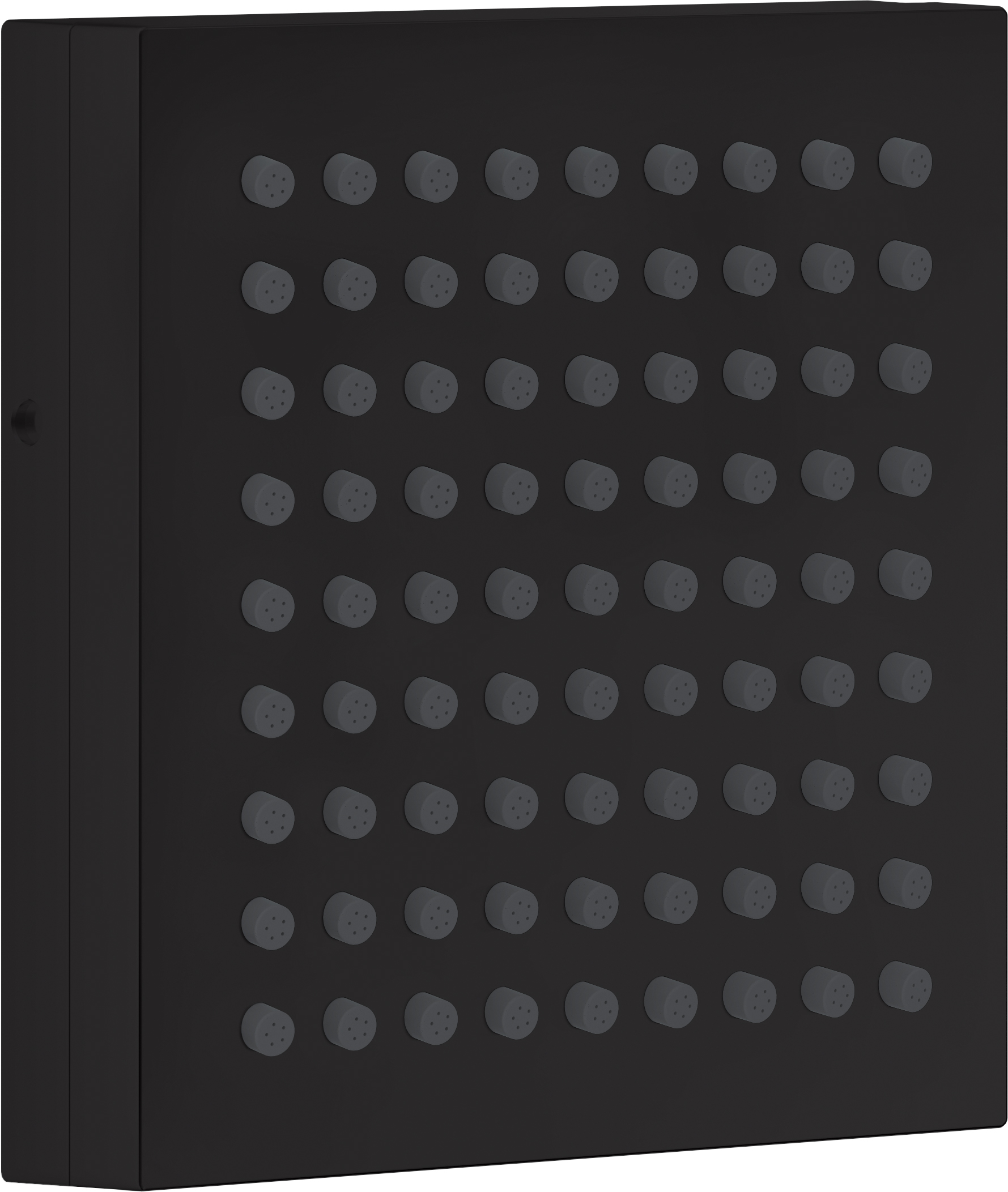 Axor ShowerComposition deszczownica 11 cm kwadratowa czarny mat 12596670