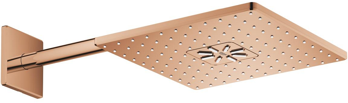 Grohe Rainshower deszczownica z ramieniem 31x31 cm kwadratowa Warm Sunset 26479DA0