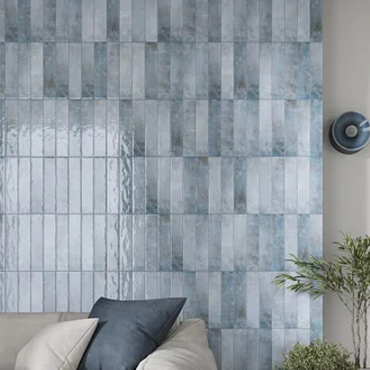 Paradyż Monpelli płytka ścienna 29,8x6,5 cm niebieska