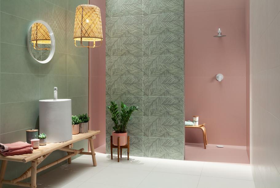 Tubądzin Touch mint płytka ścienna 29,8x59,8 cm