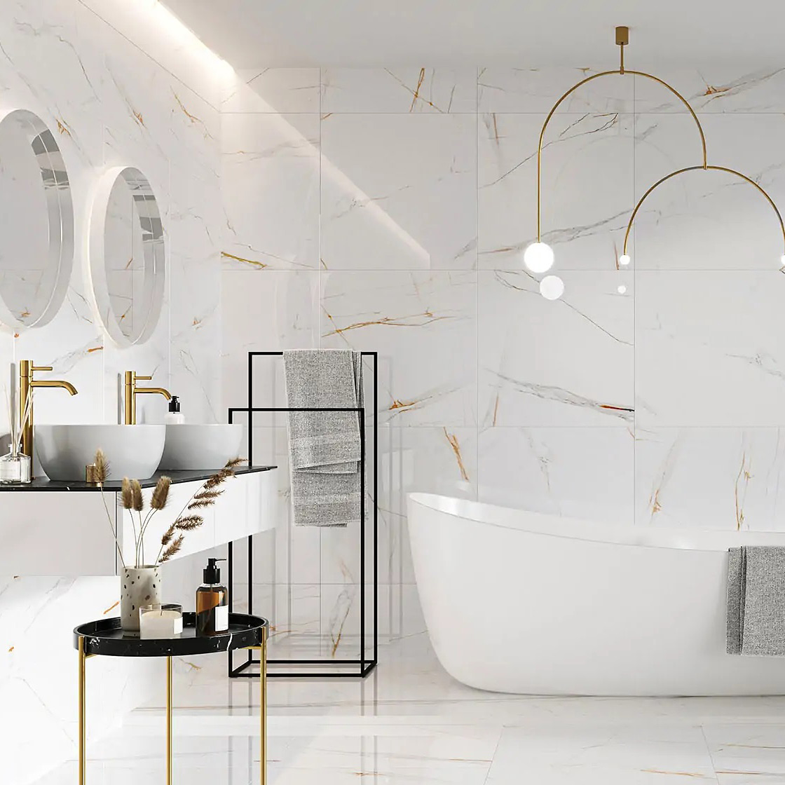 Ceramstic Coriento Gold płytka ścienna 60x30 cm