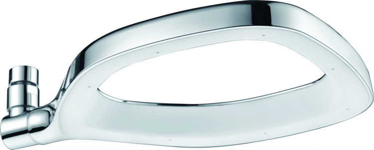 Blue Water deszczownica 27,5x19,5 cm chrom/biały mat BW-DCO.B.2820