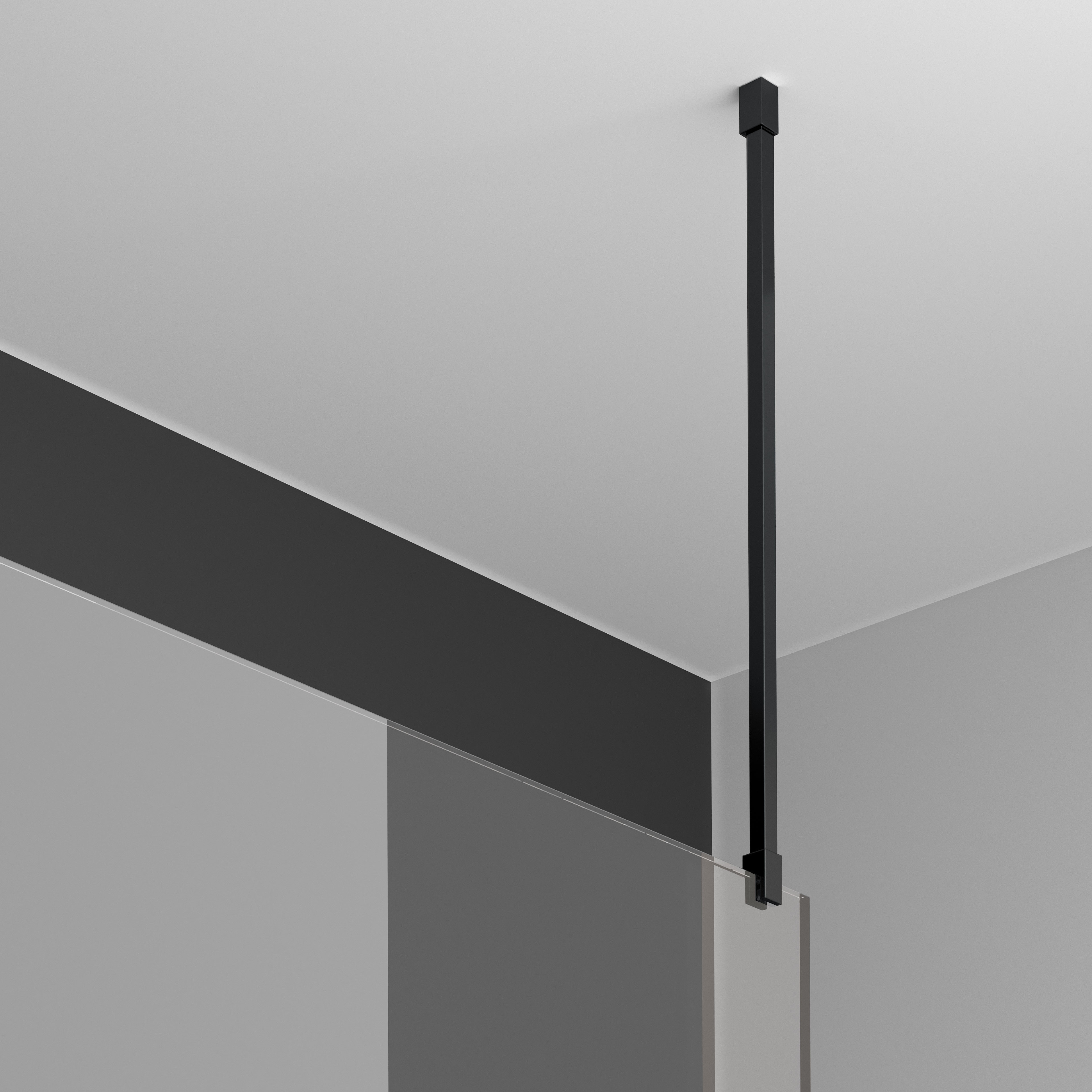 Deante Prizma wspornik czarny KTJ_N60S