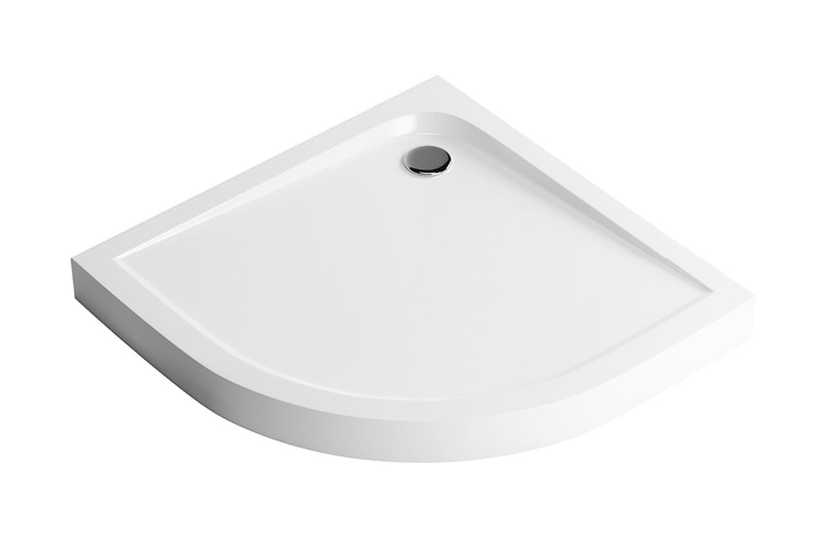 Excellent Sense Compact brodzik 90x90 cm półokrągły biały BREX.SEN09WHC