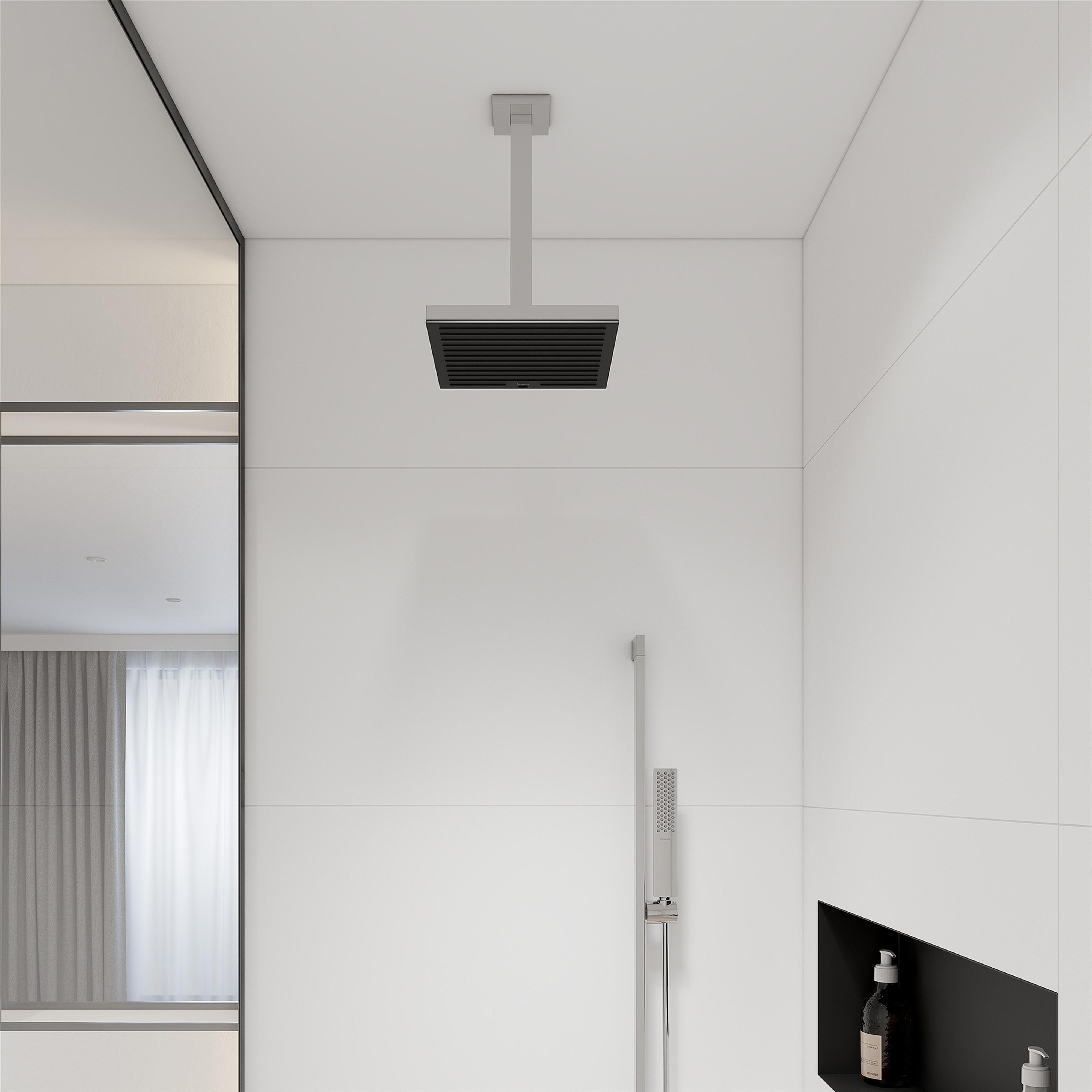 Hansgrohe Pulsify E deszczownica 26 cm kwadratowa EcoSmart+ chrom 24333000