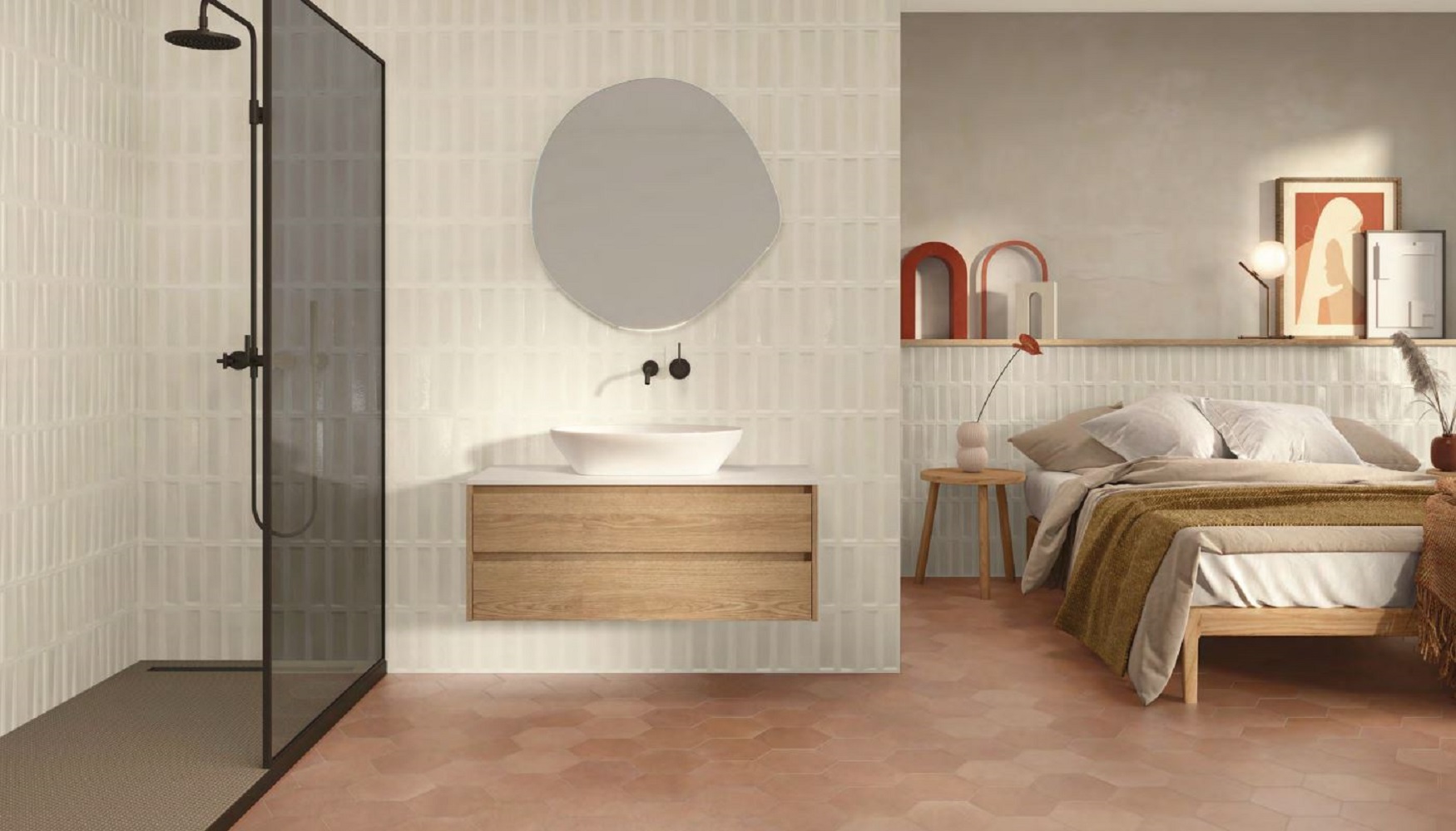 Peronda Harmony Levels Sand płytka ścienna 40x20 cm