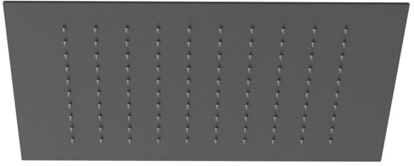 Kludi Asana deszczownica 34x34 cm kwadratowa czarny mat 6940039-00