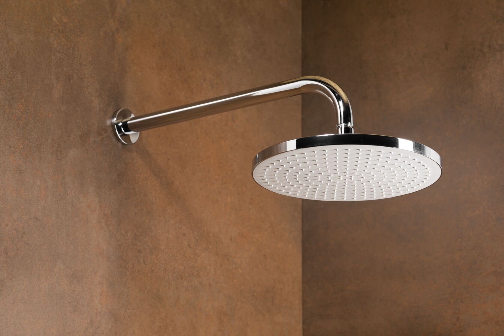 KFA Armatura Angelit deszczownica 23 cm okrągła chrom/biały 842-333-40