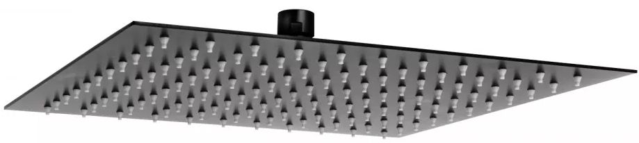 FDesign Inula deszczownica 30 cm kwadratowa czarna FD8-501-22