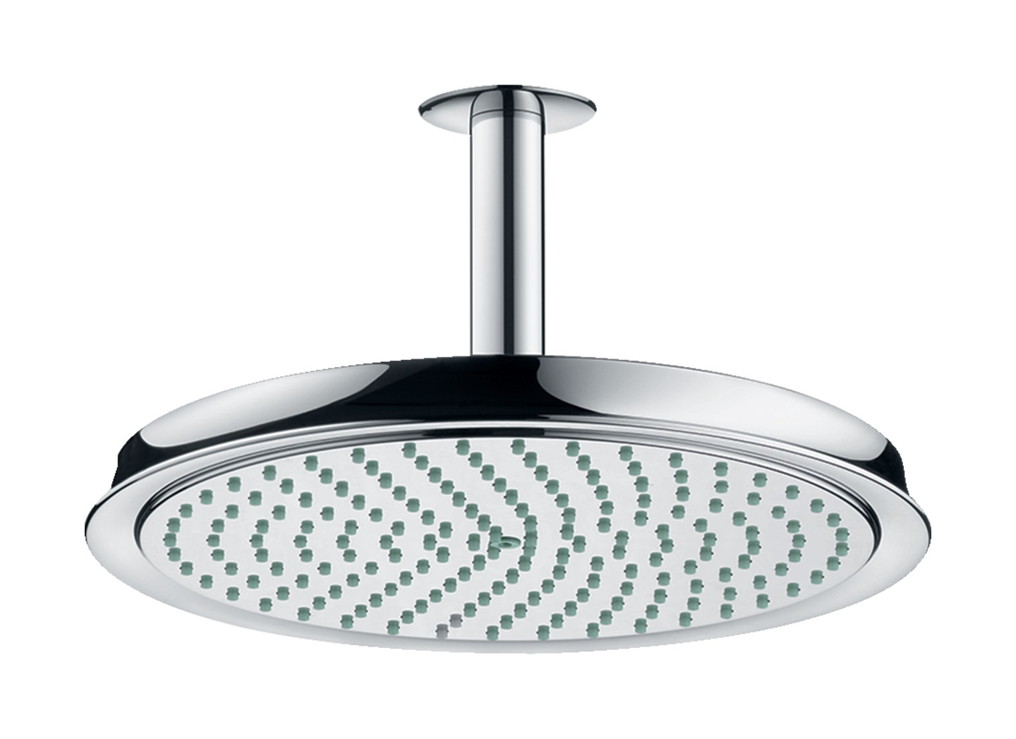 Hansgrohe Raindance Classic deszczownica 24 cm okrągła z ramieniem sufitowym chrom 27405000