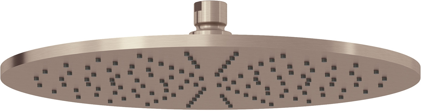 Kludi A-QA deszczownica 30x30 cm okrągła brązowy szczotkowany 64330N1-00